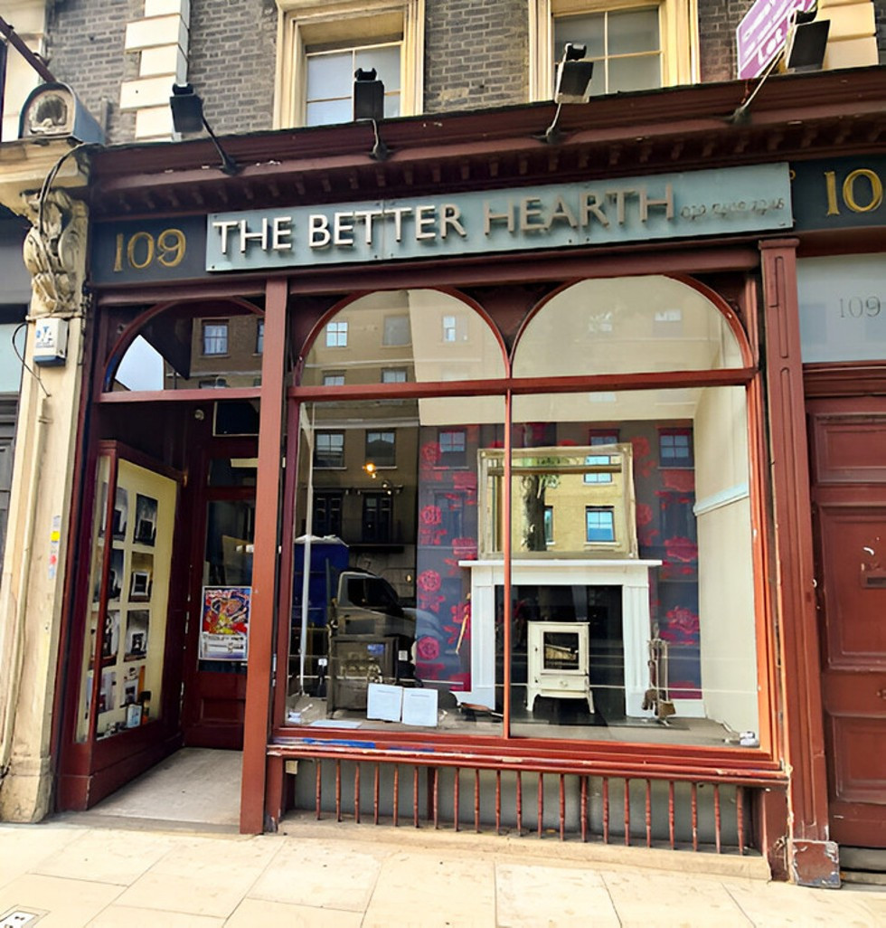 The Better Hearth shopfront